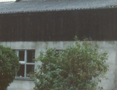 L'ancien bâtiment de l'entreprise au centre de Bassecourt